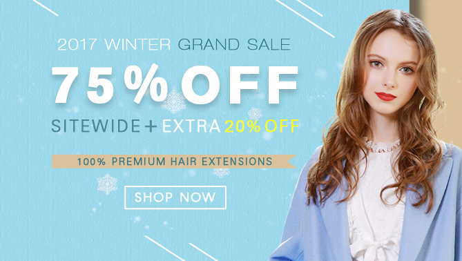 2017 Hair Extensions Winter Sale
