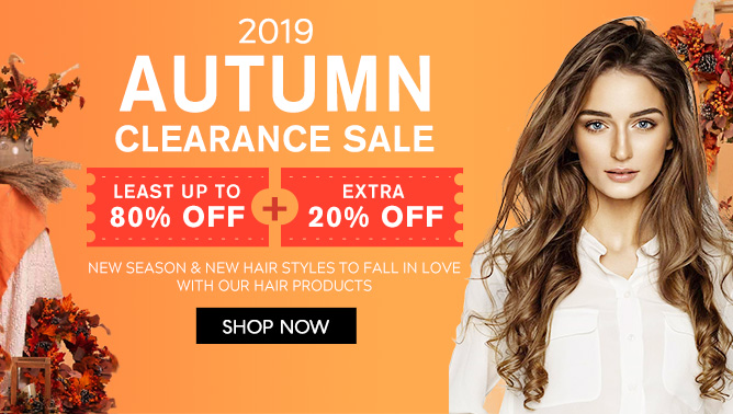 2019 Hair Extensions Autumn Sale Event
