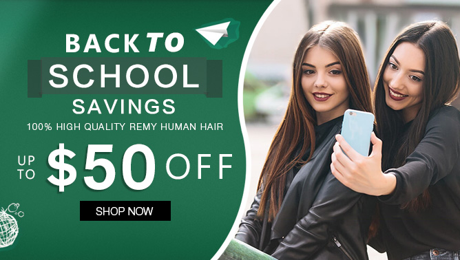 2019 Hair Extensions Back to school Sale Event