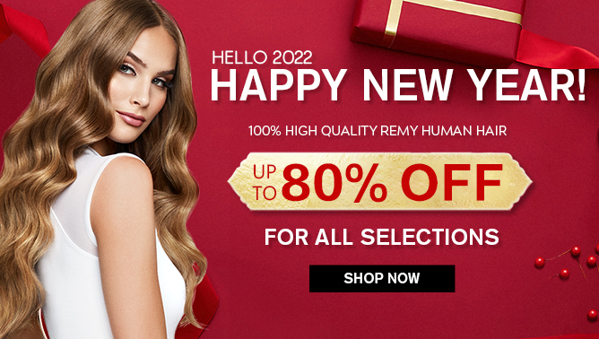 2022 Happy New Year Hair Extensions Sale New Zealand
