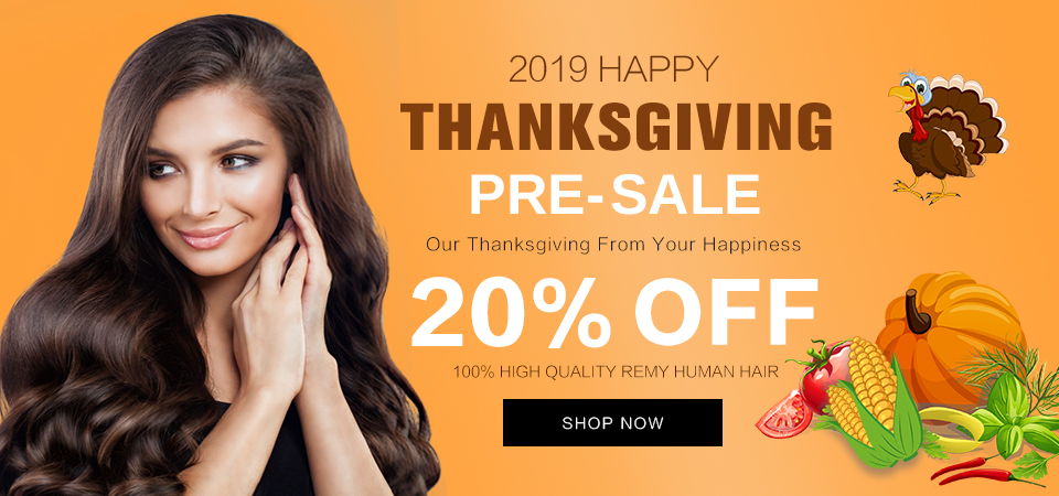 2019 hair extensions thanksgiving sale usa