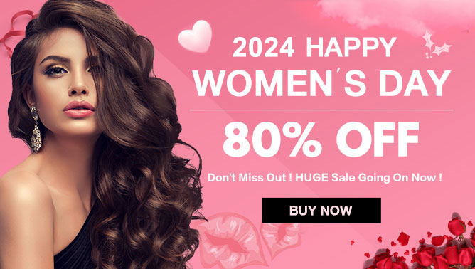 2024 Women's Day Hair Extensions Sale Event