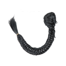 24 inches Fishtail Braid in Color #1B Natural Black